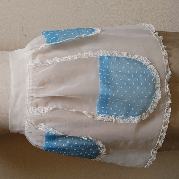 Vintage Organdy Apron - Picture 8 of 8